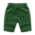 thumbnail image 3 of URMAGIC 3 Pack Boys Summer 100% Cotton Knit Sports Shorts, Toddler Kids Casual Pull-On Soft Shorts 2-10 Years, 3 of 8
