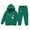 A-Green306, variant on Toddler Girls Outfit Sets White Dog Handshake Pattern Hoodie & Jogger Pants Cute Athleisure Spring Comfort Clothes