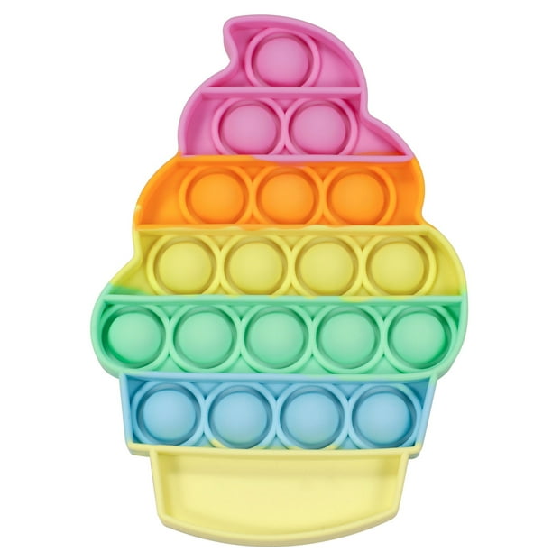 Pop It Pop Fidget Toy Cheap Tie Dye Bubble Sensory Pop Game