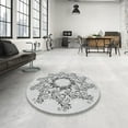 thumbnail image 3 of Ahgly Company Indoor Rectangle Patterned Off-White Novelty Area Rugs, 8' x 12', 3 of 6