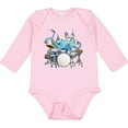thumbnail image 3 of Inktastic Cute Blue Octopus Drumming Boys or Girls Long Sleeve Baby Bodysuit, 3 of 5