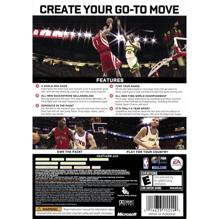 NBA Live 08 - Nintendo Wii 14633157307| eBay