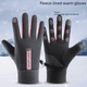 thumbnail image 1 of Guantes de invierno para mujer con forro de lana, pantalla táctil cálida e impermeable, guantes de ciclismo al aire libre, guantes deportivos antideslizantes, para hombre, 1 of 5