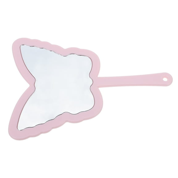 WHAMVOX Butterfly-shaped Cosmetic Mirror Small Butterfly Mirror Decorative Hand Held Mirror
