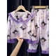 thumbnail image 3 of Conjunto de pijamas Kawaii Sanrio para niños y mujeres, ropa de dormir para el hogar, Anime Kitty Melody Cinnamoroll, pantalones de manga larga, Primavera, 3 of 3