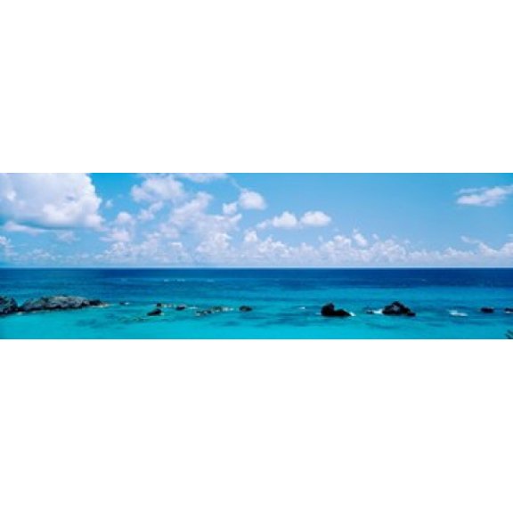 Bermuda Atlantic Ocean Canvas Art - Panoramic Images (18 x 6)