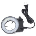 thumbnail image 2 of Microscope Ring Light LED Light Source Adjustable Microscope Accessory US Plug 100‑240V, 2 of 14