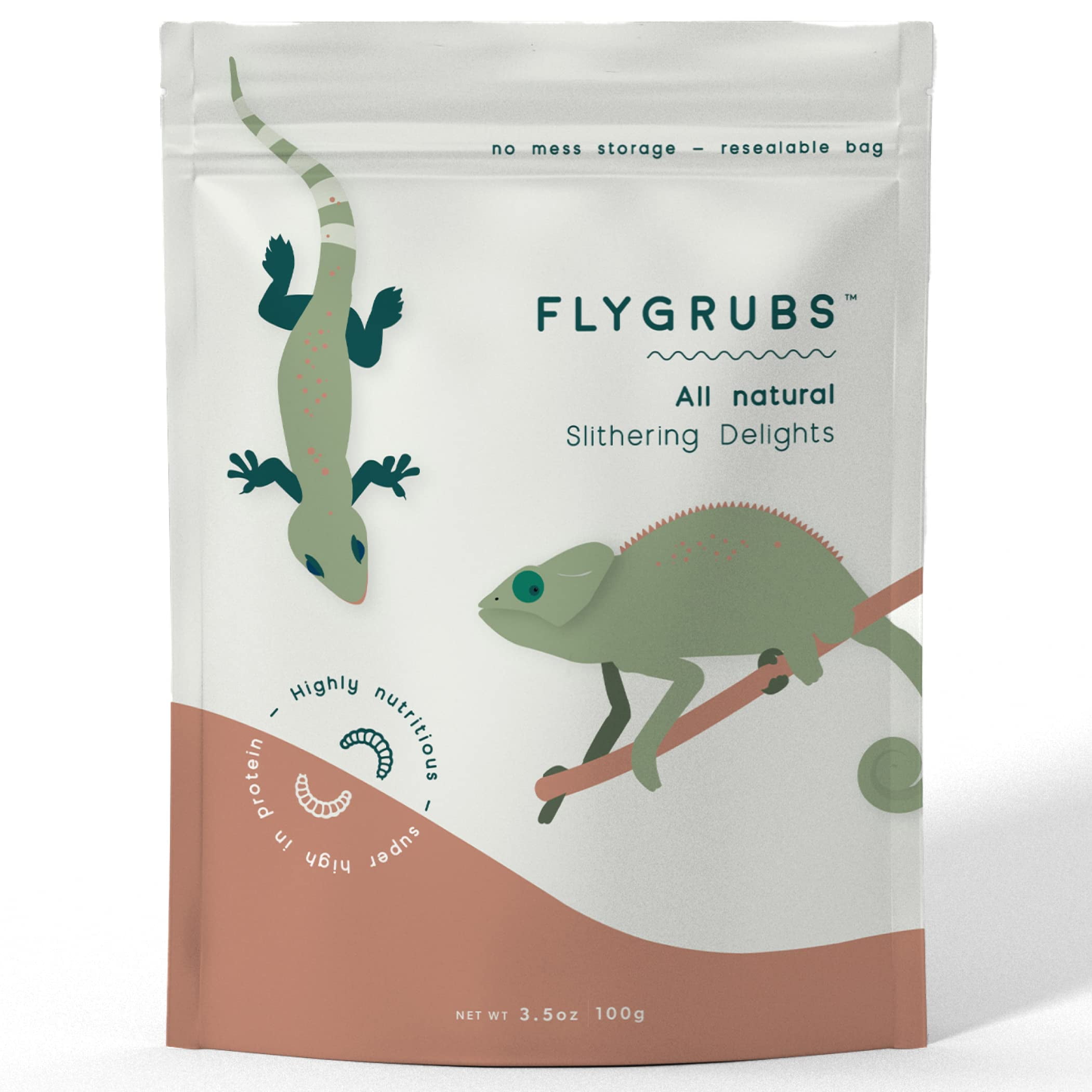 Slithering Delights Dried Mealworms For Reptiles 35 Oz Lizard Food