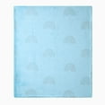 thumbnail image 3 of Your Zone, Rainbow Sherpa Throw, Teal, 50”x 60”, Glimmer, Machine Washable, 1 Piece, 3 of 5