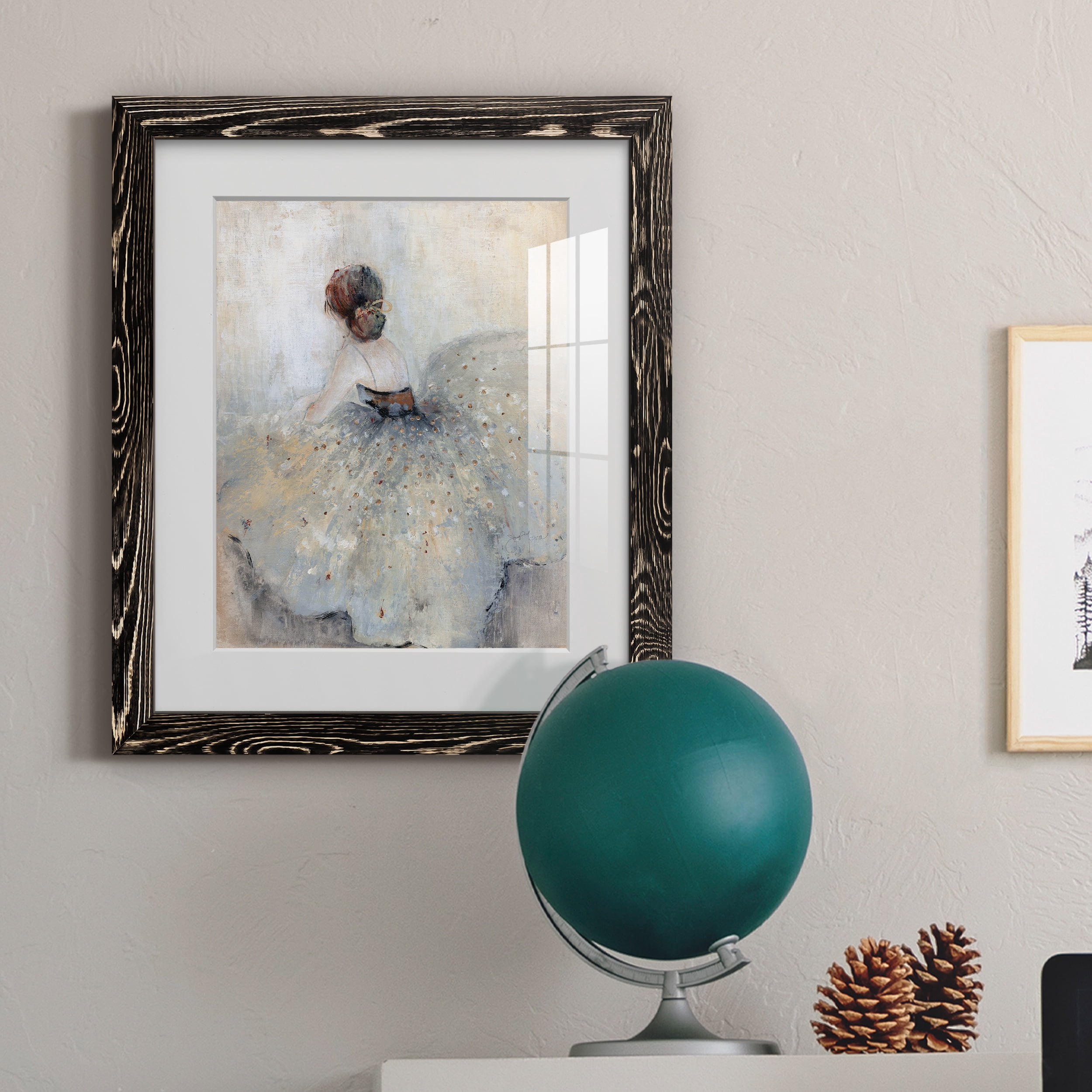 At A Glance - Premium Framed Print - Ready to Hang - 20 x 24 - Black Frame