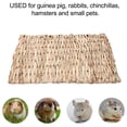 thumbnail image 2 of LNGOOR Grass Mat for Rabbits Bunny, Woven Hay Mat for Small Animals, Natural Straw Bedding Resting Cage Mat for Guinea Pig Parrot Chinchilla Hamster Rat, 2 of 8