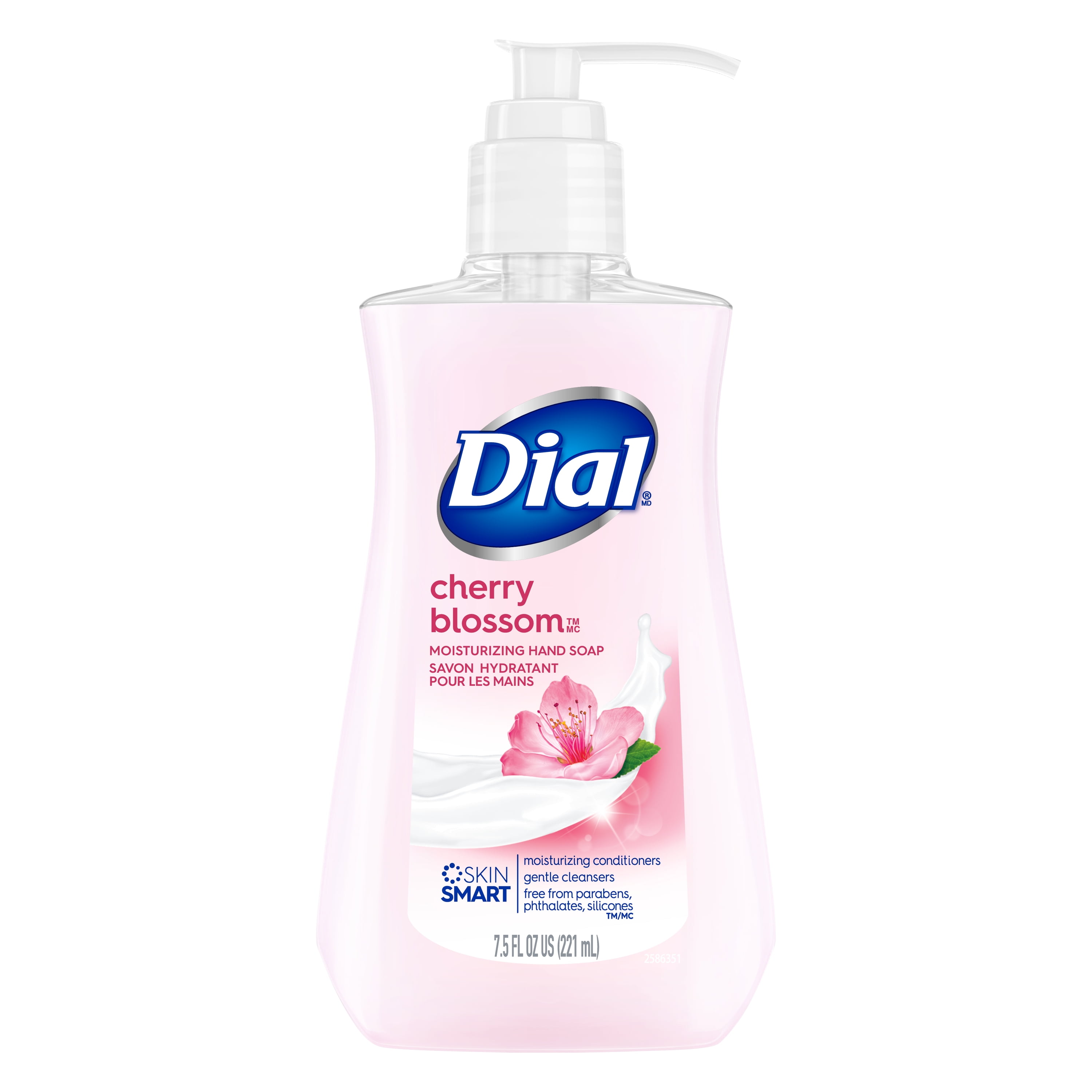 Dial Liquid Hand Soap, Cherry Blossom, 7.5 fl oz