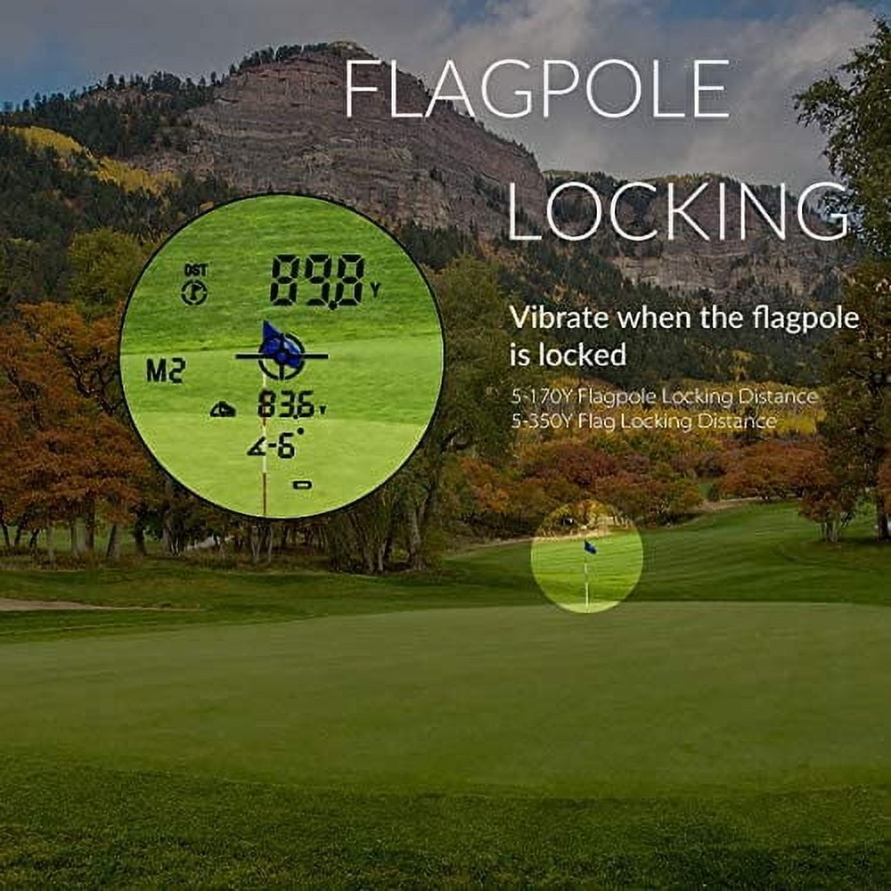 Gogogo Sport Vpro Rechargeable Golf Rangefinder 900 Yards Range Finder with Tripod Hole GS19W