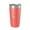 Coral, variant on Cagles Mill Lake Map Tumbler Travel Mug Insulated Laser Engraved Coffee Cup Indiana 20 oz Black