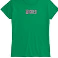 thumbnail image 3 of Wicked - Pink Logo - Women's Fitted Graphic T-Shirt, 3 of 4