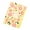Yellow, variant on Flower Print File Folder 6 Pockets Expanding Document Organiser Sorting Folder