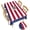 Multi Color-01, variant on Rectangle Tablecloth Waterproof Spillproof Table Cloths,Independence Day Red White Stripe Wipeable Table Cover for Kitchen Dining Camping Indoor Outdoor Tables 52" x 70",White Star on Navy Blue