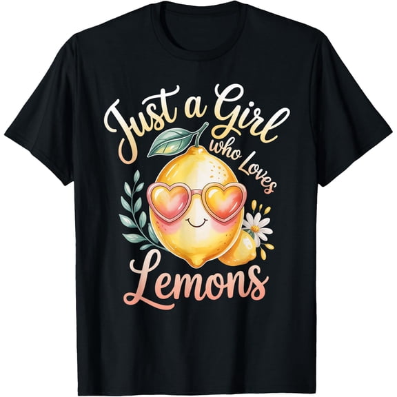 Women Fresh Lemon Lover Summer Citrus T Shirt Size S-5XL