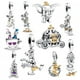 thumbnail image 2 of Disney 100 ° aniversario Mickey Minnie Charms Fit Original Pandora Charms pulseras y brazalete colgante joyería Berloque, 2 of 4