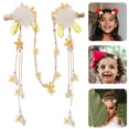 thumbnail image 3 of Miangastore Hanfu Headwear Hair Clip Fluffy Balls 1Set Performance, 3 of 8