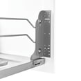 thumbnail image 3 of Rev-A-Shelf RV53WC Single 35 Quart Undermount Waste Container with Soft-Close Pullout, 11.5", Silver, 3 of 3