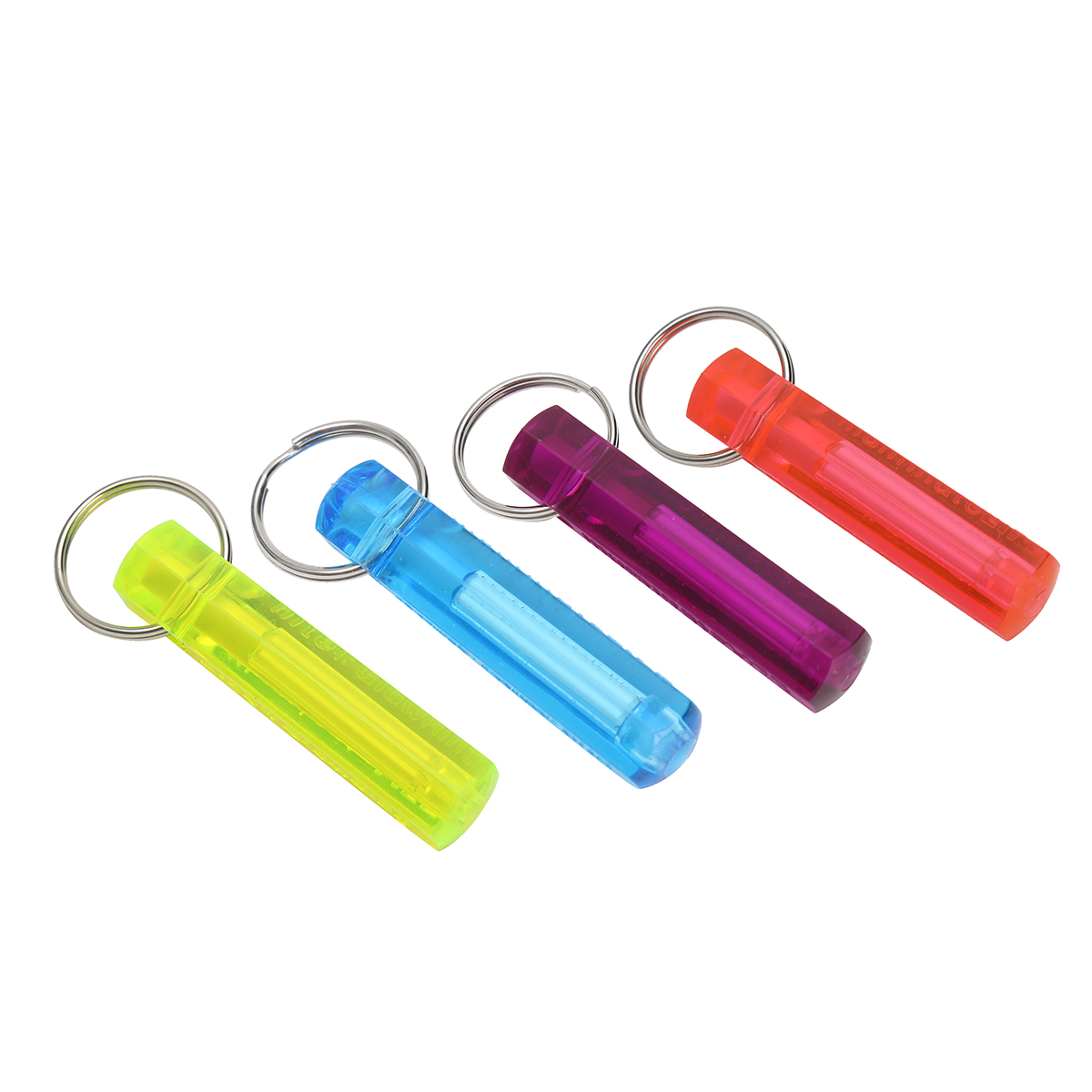 KUDOSALE True Utility Telescoping Key Ring Titanium Keychain Self