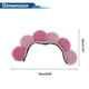 thumbnail image 4 of Accesorios para Cascos de Motocicleta Decoración Calcomanías de Pétalos para Cascos de Motocicleta Bicicleta Esquí Rosa Púrpura Peluche 1 Pcs, 4 of 6