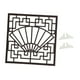 thumbnail image 4 of Tablero de fondo para fotografía tradicional chino, 30 x 30 cm, ligero Patrón de abanico, 4 of 9