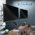 thumbnail image 4 of VIVO Dual Ultrawide 40” Monitor Desk Mount with Pneumatic Spring Arms, 4 of 7