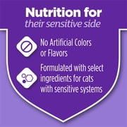 Purina Cat Chow Gentle Sensitive Stomach and Skin Dry Cat Food, Whole Grain, 6.3 lb Bag