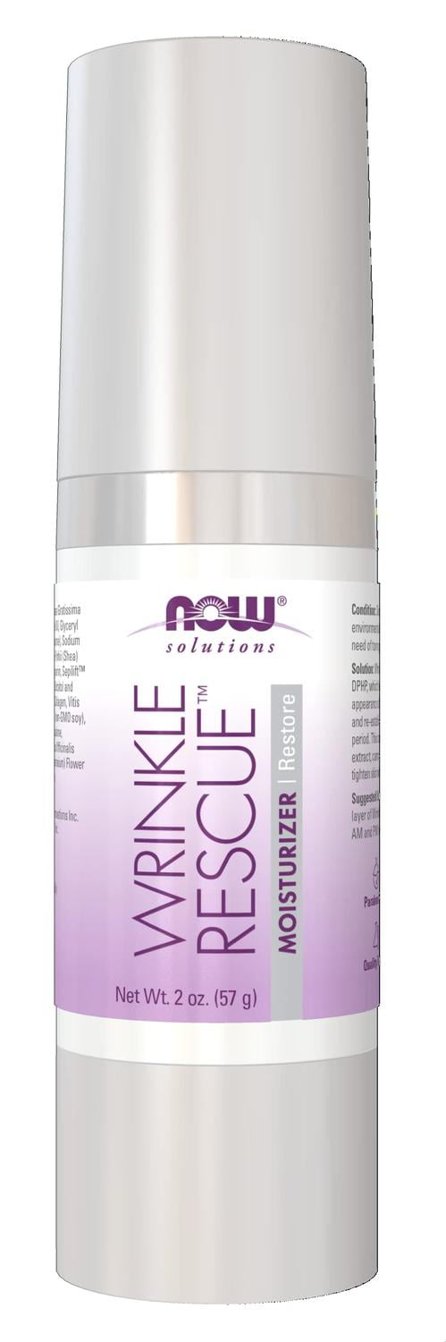 now glutathione skin brightener cream review Crema NOW Wrinkle Rescue 2 oz Hidratación y tonificación facial