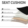 thumbnail image 4 of Car Seat Heater, Black Universal 12V Car Heated Seat Cushion, Cigarette Lighter Heated Seat Cushion, Temperature Adjustable, Fast Heating, Soft Warm Heating Pad for Most Auto (Driver+Passenger Side), 4 of 6