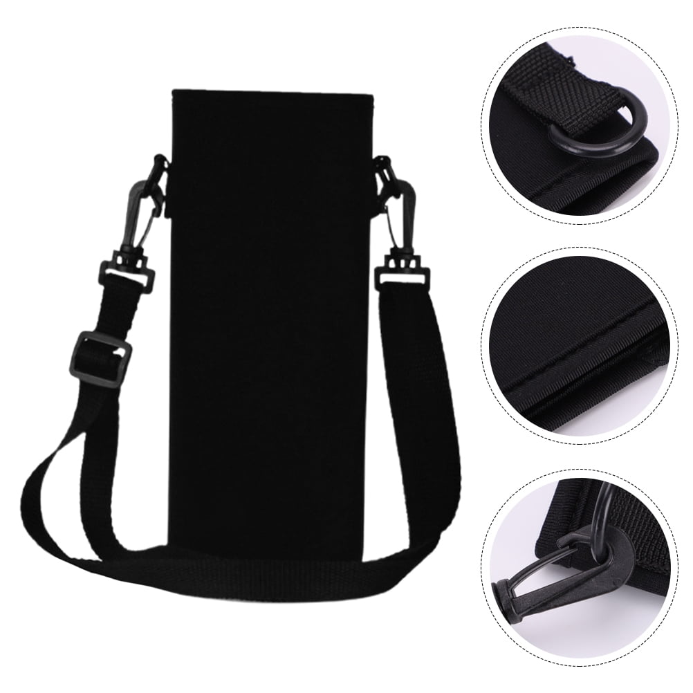 SSyang Lot De 2 Porte-Bouteilles Sac Fourre-Tout Avec Bandoulière - 1300 Ml Blanc + Noir