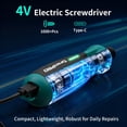 thumbnail image 2 of Destornillador Eléctrico GRENPRO 4V Recargable Inalámbrico con 51 Puntas, 2 of 9