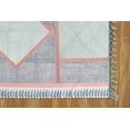 thumbnail image 6 of Casavani Cotton Handblock Printed Rug Blue Area Rug for Living Dining Bedroom 6x8 feet, 6 of 6