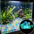 thumbnail image 6 of Glow in The Dark Aquarium Gravel 500g Fluorescent Sand for Vases Fish Tank Decor,A, 6 of 6