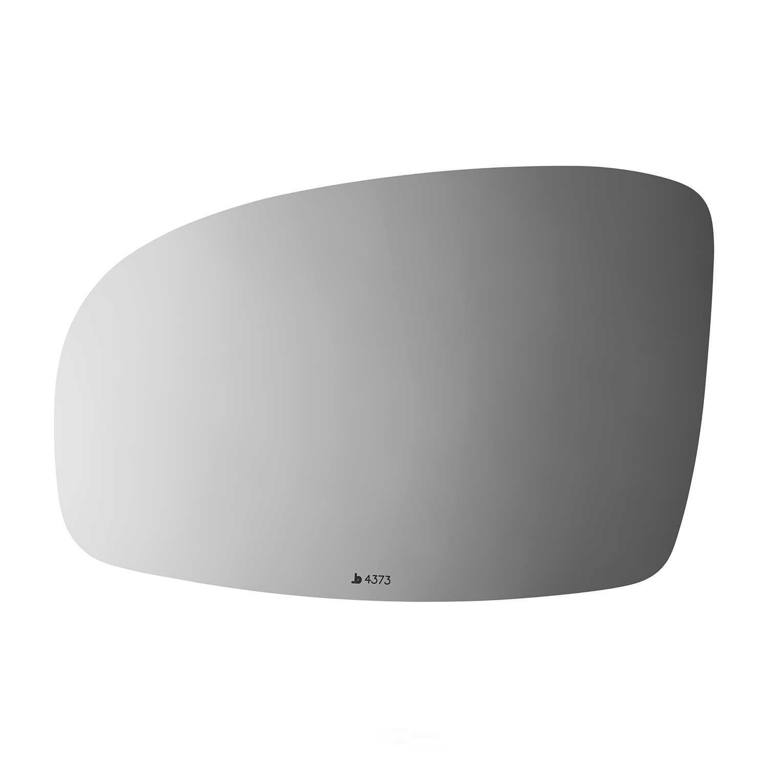 Burco Side View Mirror Replacement Glass - Clear Glass - 4373