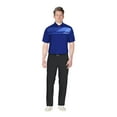 thumbnail image 2 of Ben Hogan Men's and Big Men’s Asymmetric Chest Stripe Golf Polo Shirt, up to Size 5XL, 2 of 3