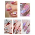thumbnail image 2 of Universal Rainbow Cat Eye Gel Nail Polish Glitter 9D Holographic Laser Diamond Glitter Reflective Gel Nail Polish Magnetic Gel Polish with Magnetic Stick Table Nail Lamp, 2 of 9