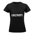thumbnail image 5 of Grumpy Women’s Cotton Short Sleeve T-Shirt HD Graphic Print Casual Crew Neck Tee L, 5 of 7