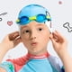 thumbnail image 2 of Gafas de natación para niños de color rosa, paquete de 1 gafas de buceo para niños para 3,4,5,6,7,8,9,10,11,12 años, gafas de piscina con protección UV antivaho para niños y niñas, 2 of 5