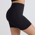 thumbnail image 2 of WULMLEO ButterLuxe Biker Shorts 6" - High Waisted Workout Running Volleyball Spandex Yoga Womens Black M, 2 of 5
