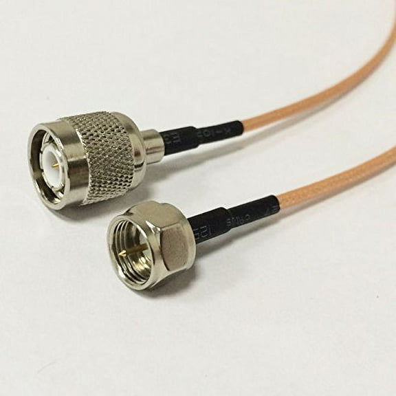 TNC male plug to F type male plug pigtail cable RG316 15cm wireless lead adapter Good Quality Fast USA Shipping