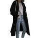 thumbnail image 5 of Gabardina de mujer de fotógrafo callejero de invierno Abrigo de lana de doble cara Abrigo cruzado, 5 of 5