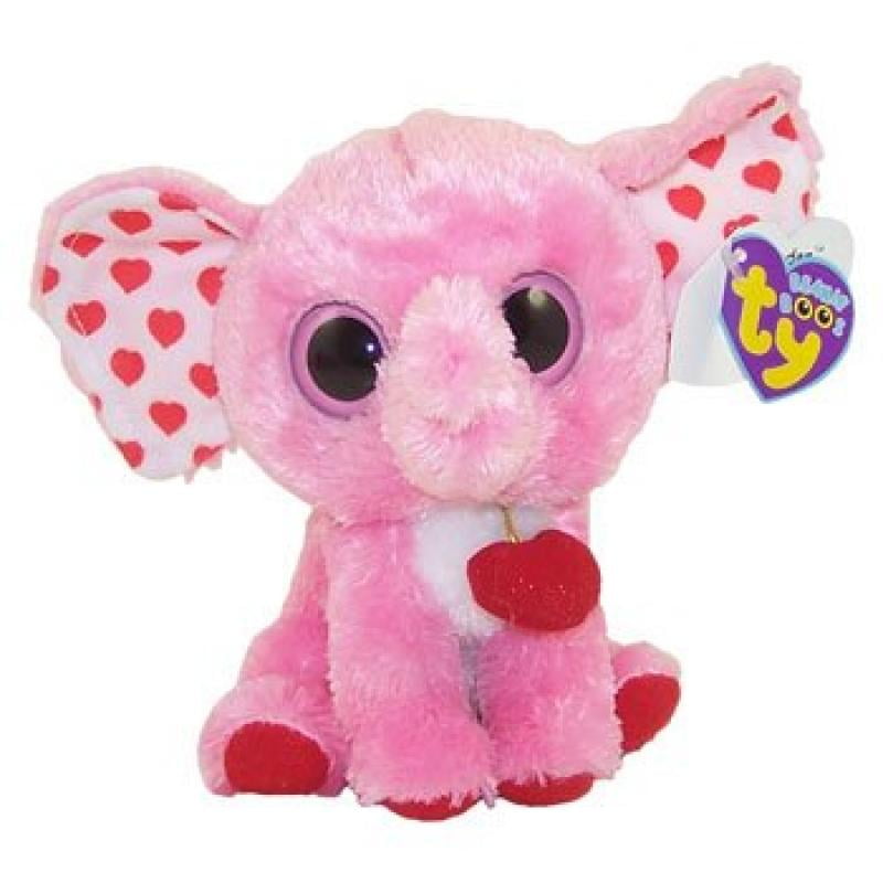 Ty Beanie Boos Tender Elephant 15cm Plush Pink for sale online 