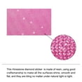 thumbnail image 3 of Uxcell Bling Rhinestone Sheet Self Adhesive Sticker 15.75 x 9.44 Inch DIY Car Decoration Sticker Light Pink, 3 of 6