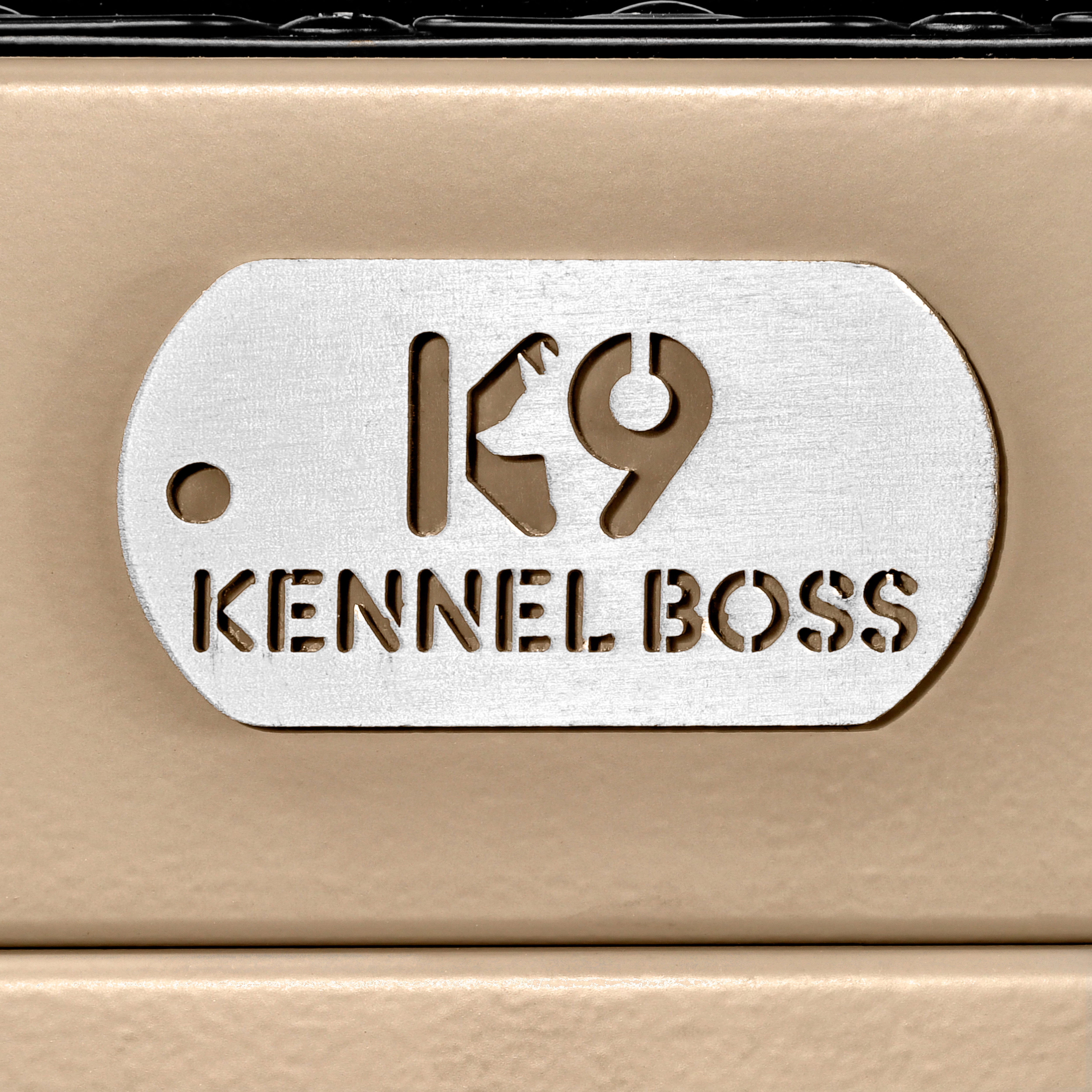 K9 KENNEL BOSS – LARGE – HEAVY DUTY FULLY COLLAPSIBLE POWDER-COATED ALUMINUM DOG CRATE