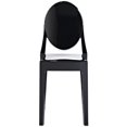 thumbnail image 2 of Hawthorne Collections Dining Side Chair in Black, 2 of 4