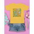 thumbnail image 3 of Contour Draw Birds Doodle T-Shirt Juniors -Image by Shutterstock,  Large, 3 of 4