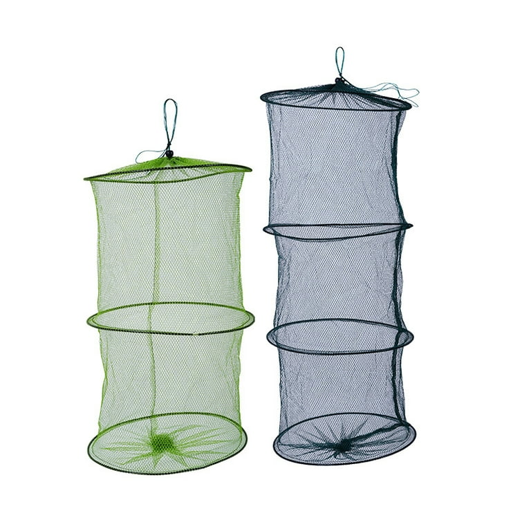 Foldable Fishing Cage Portable Lightweight Easy To Store For Keep Bait And  Fish 4 Layer